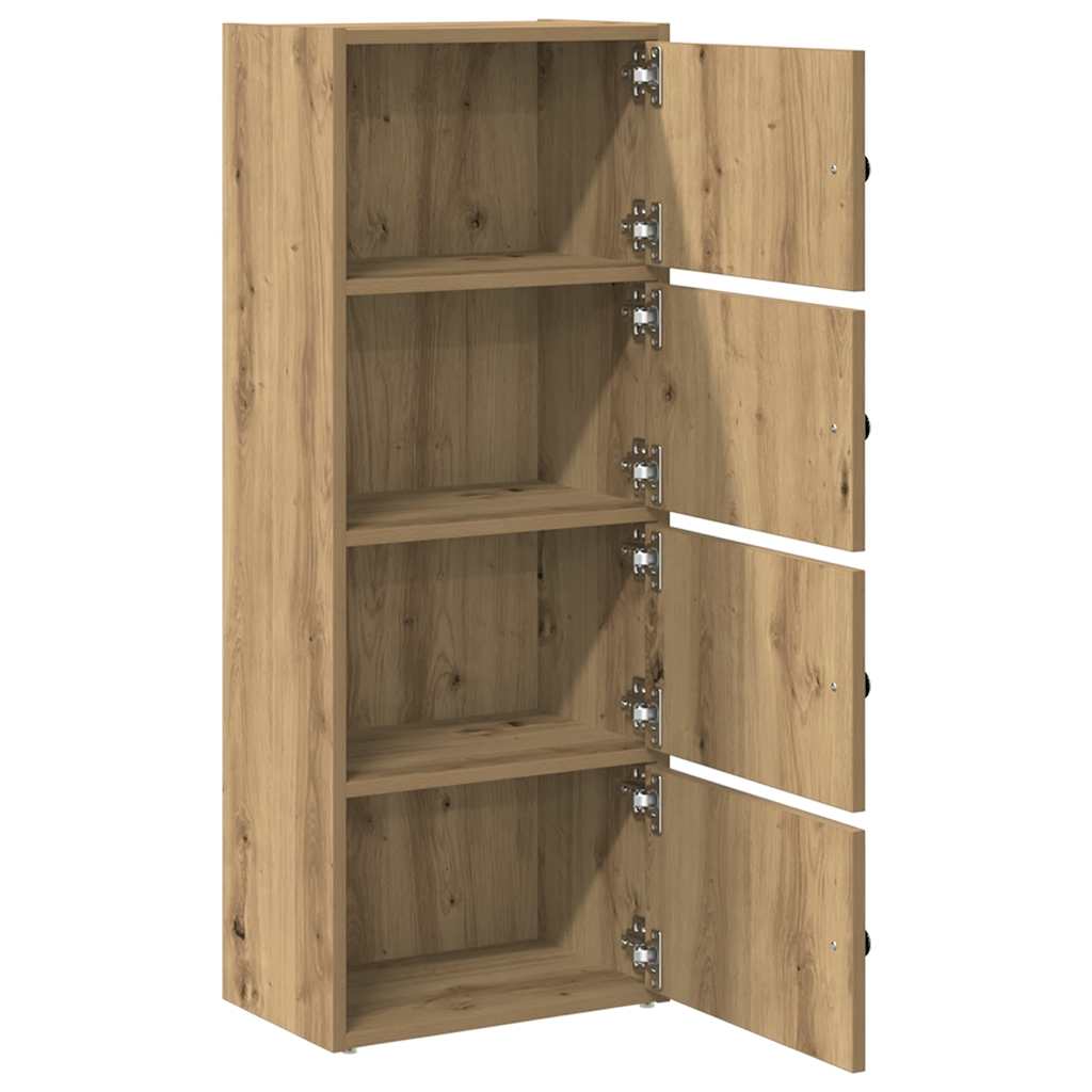 Libreria Rovere Artigianale 40x24x102 cm in Legno Multistrato | homemem39