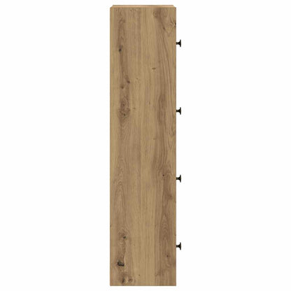 Libreria Rovere Artigianale 40x24x102 cm in Legno Multistrato | homemem39