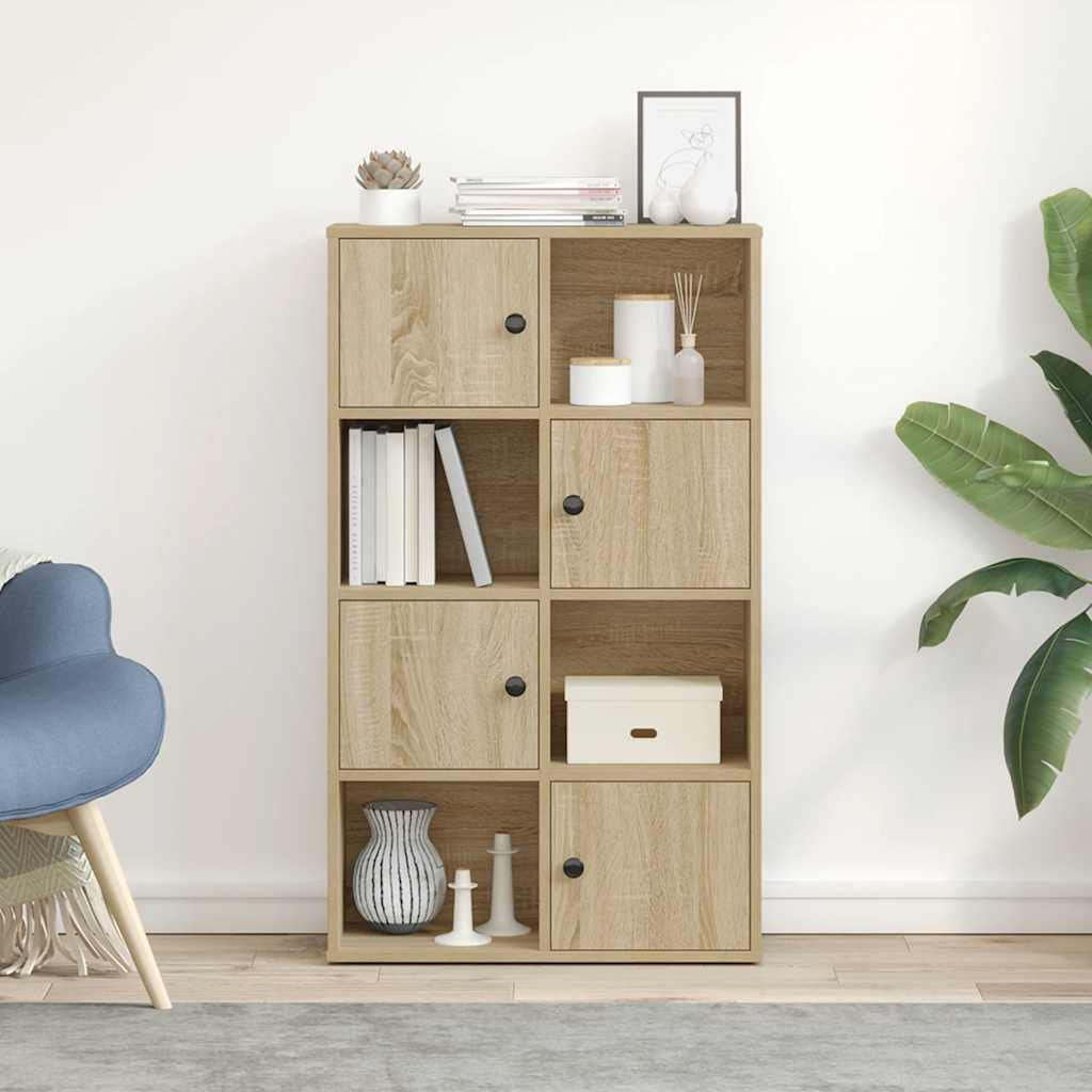 Libreria Rovere Sonoma 60x24x101,5 cm in Legno Multistrato | homemem39