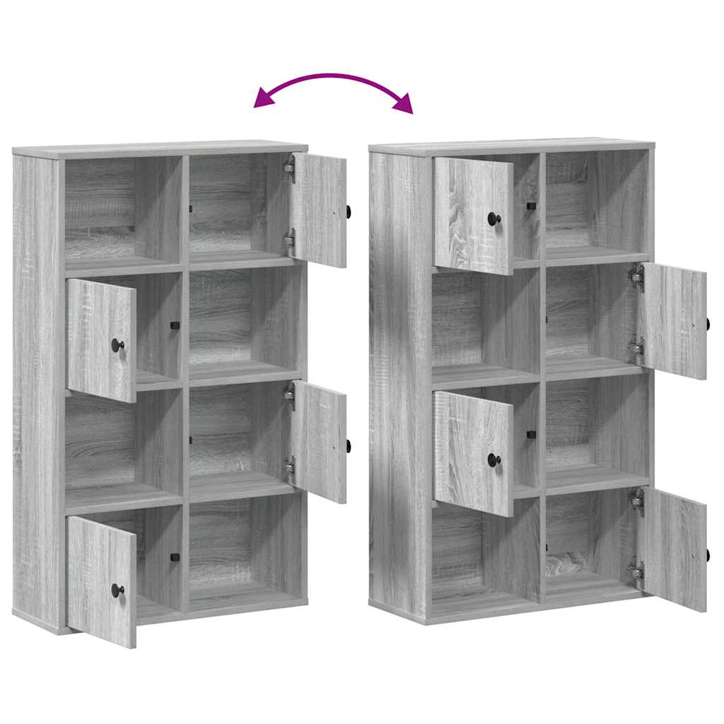 Libreria Grigio Sonoma 60x24x101,5 cm in Truciolato | homemem39