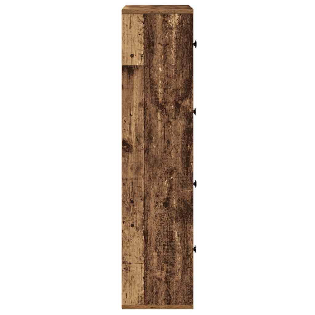 Libreria Legno Vecchio 60x24x101,5 cm in Truciolato | homemem39