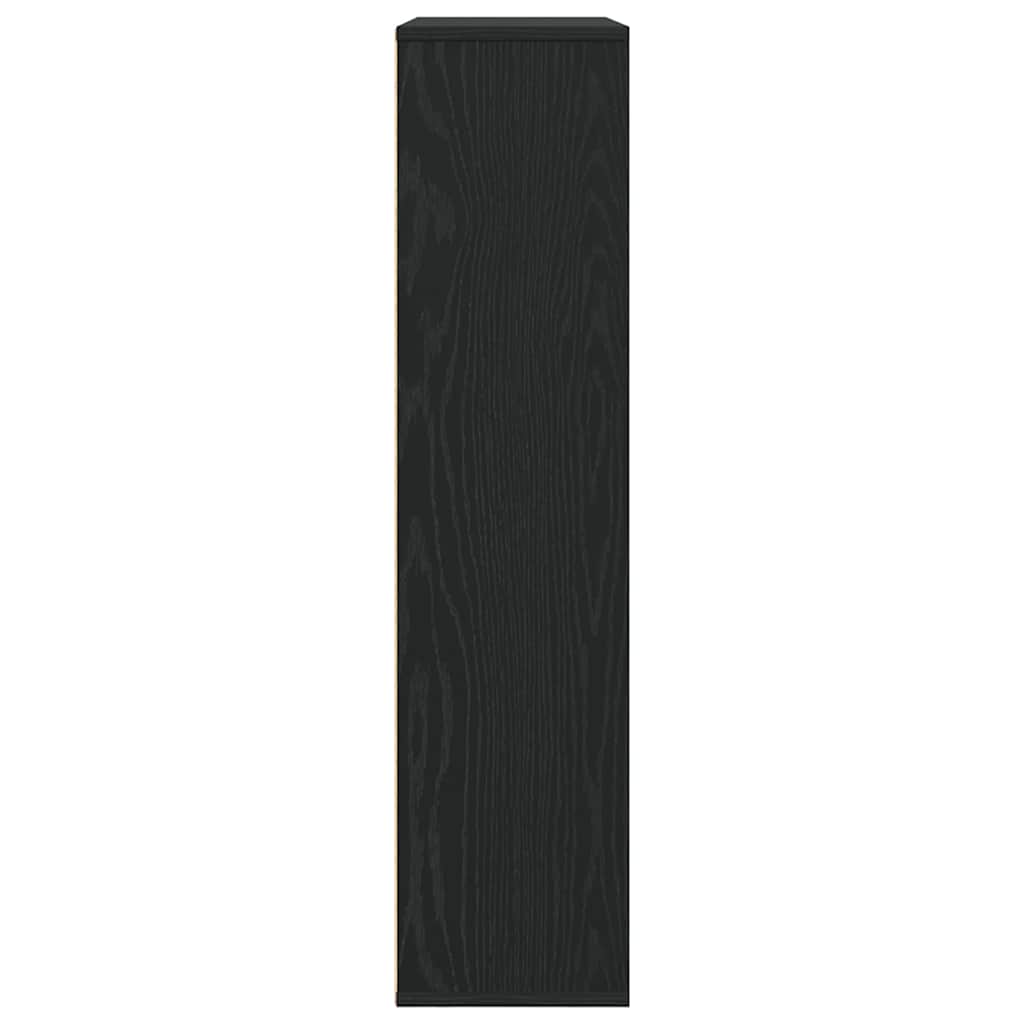Libreria Rovere Nero 89x24x101,5 cm in Legno Multistrato | homemem39