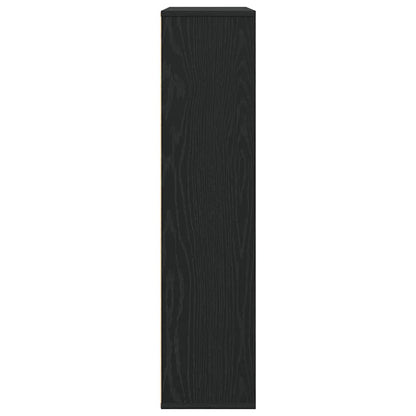 Libreria Rovere Nero 89x24x101,5 cm in Legno Multistrato | homemem39