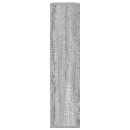 Libreria Grigio Sonoma 89x24x101,5 cm in Legno Multistrato | homemem39