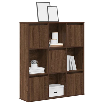 Libreria Rovere Marrone 89x24x101,5 cm in Legno Multistrato | homemem39