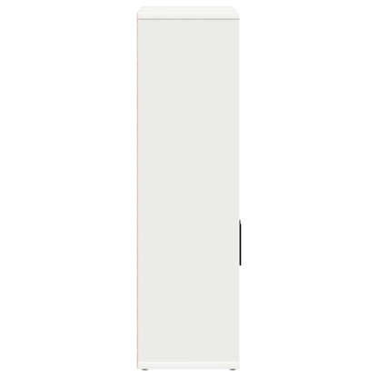 Libreria Bianca 60x24x85 cm in Legno Multistrato | homemem39
