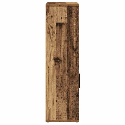 Libreria Legno Vecchio 60x24x85 cm in Truciolato