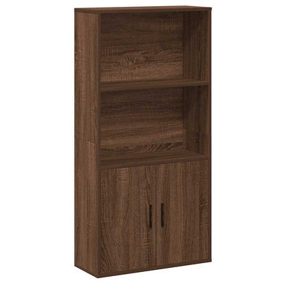 Libreria Rovere Marrone 60x24x120 cm in Legno Multistrato | homemem39