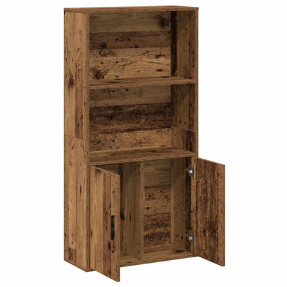 Libreria Legno Vecchio 60x24x120 cm in Legno Multistrato | homemem39