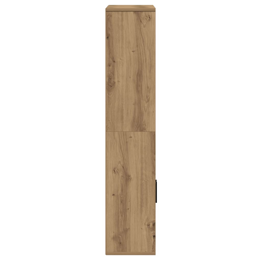 Libreria Rovere Artigianale 60x24x120 cm in Truciolato | homemem39