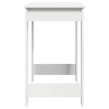 Scrivania Bianca 100x45x75 cm in Legno Multistrato | homemem39