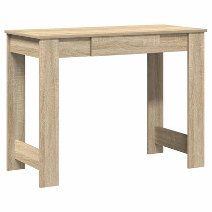 Scrivania Rovere Sonoma 100x45x75 cm in Legno Multistrato - homemem39