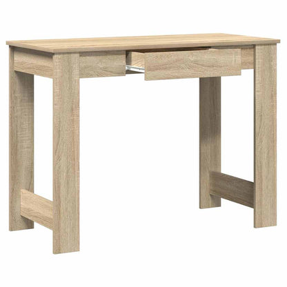 Scrivania Rovere Sonoma 100x45x75 cm in Legno Multistrato | homemem39