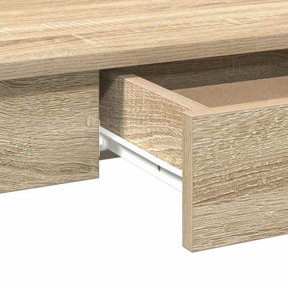 Scrivania Rovere Sonoma 100x45x75 cm in Legno Multistrato | homemem39