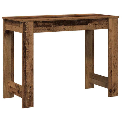 Scrivania Legno Vecchio 100x45x75 cm in Legno Multistrato - homemem39
