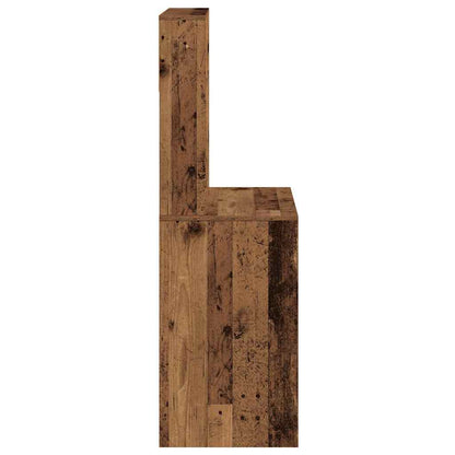 Scrivania Mensole Legno Vecchio 100x45x140 cm Legno Multistrato