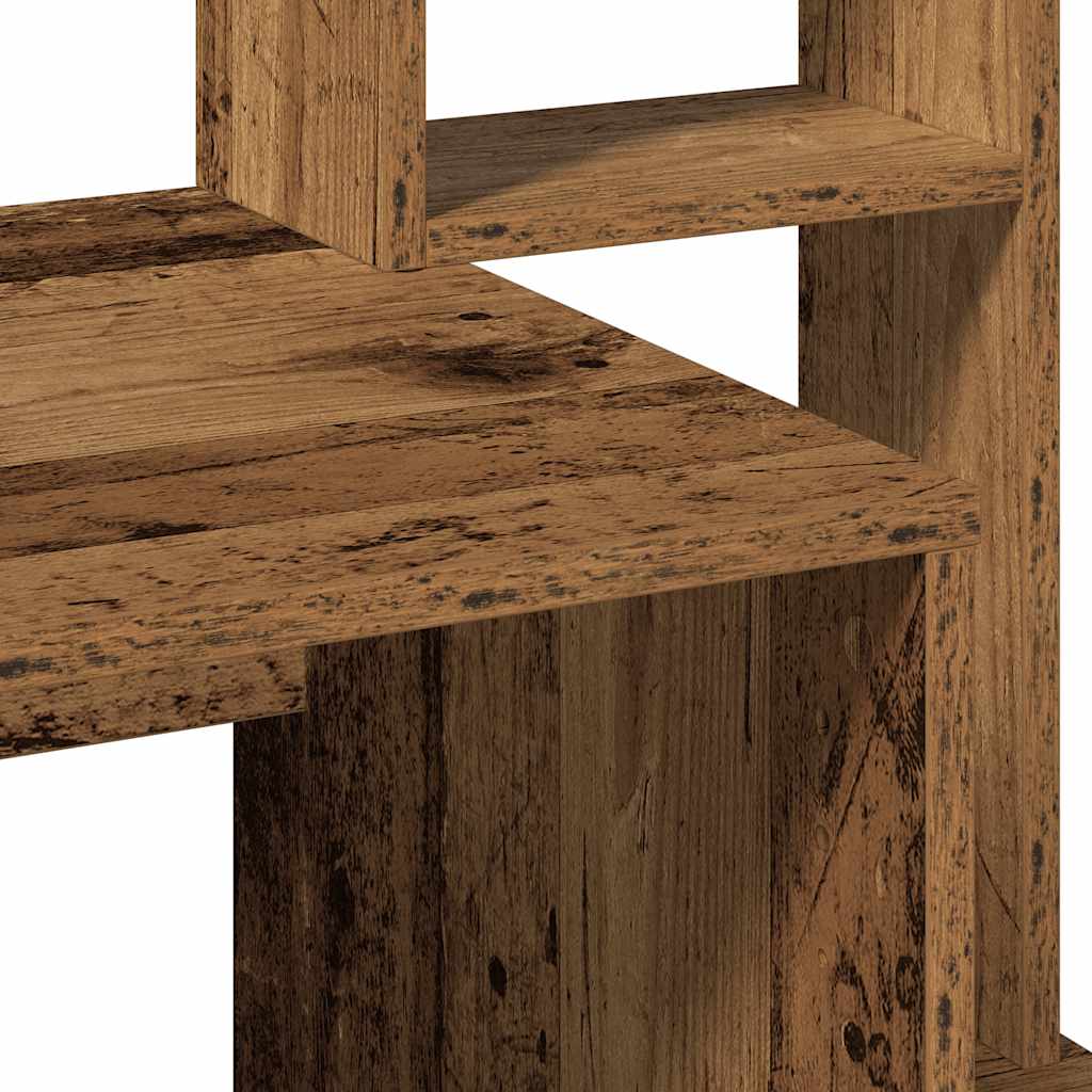 Scrivania Mensole Legno Vecchio 100x45x140 cm Legno Multistrato