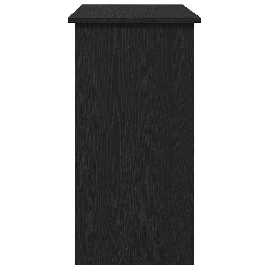 Scrivania Nera 80x40x75 cm in Legno Multistrato - homemem39