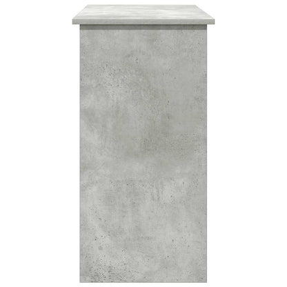 Scrivania Grigio Cemento 80x40x75 cm in Legno Multistrato | homemem39