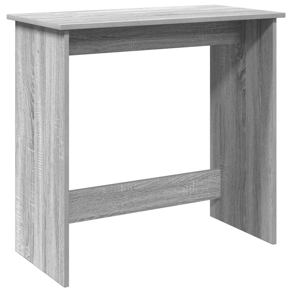 Scrivania Grigio Sonoma 80x40x75 cm in Legno Multistrato | homemem39