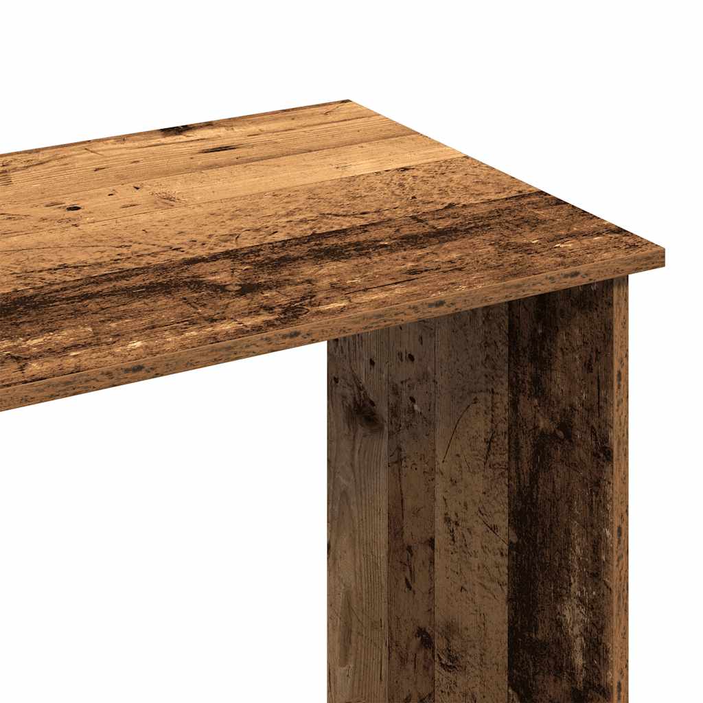 Scrivania Legno Antico 80x40x75 cm in Truciolato | homemem39