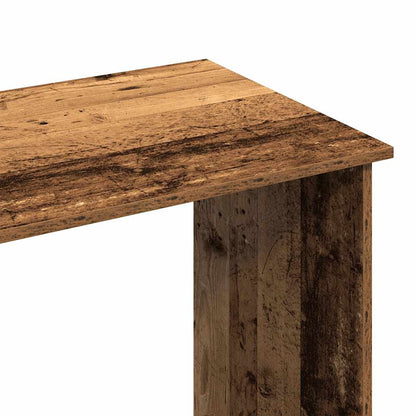 Scrivania Legno Antico 80x40x75 cm in Truciolato - homemem39