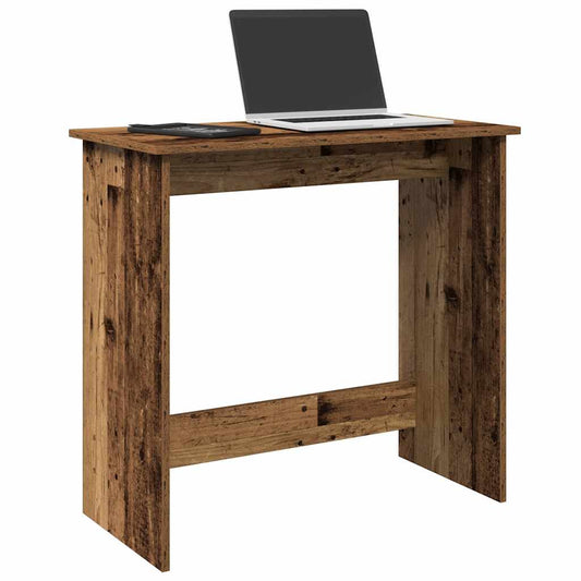 Scrivania Legno Antico 80x40x75 cm in Truciolato - homemem39