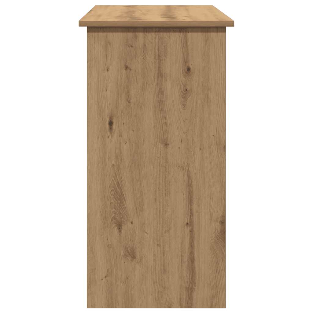 Scrivania Rovere Artigianale 80x40x75 cm in Legno Multistrato - homemem39