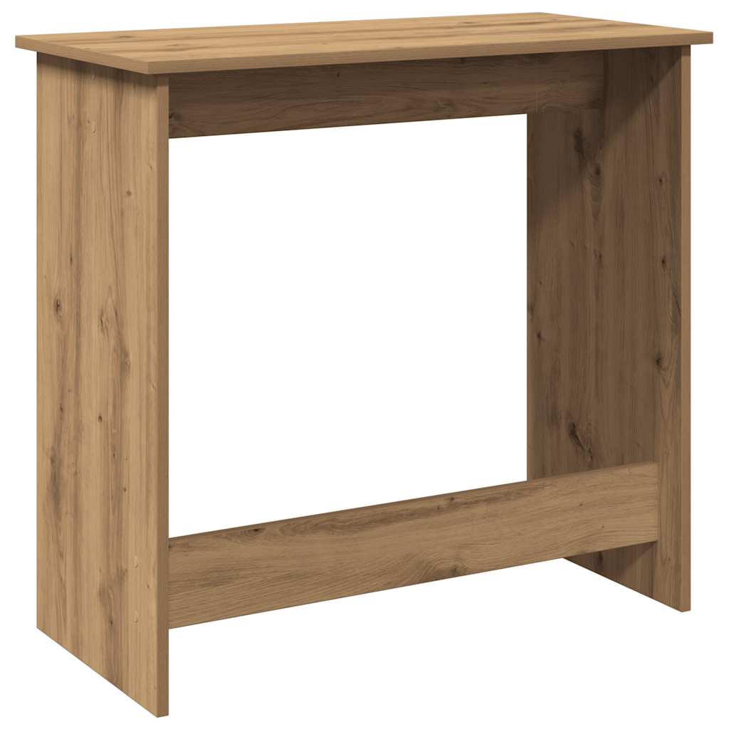 Scrivania Rovere Artigianale 80x40x75 cm in Legno Multistrato - homemem39