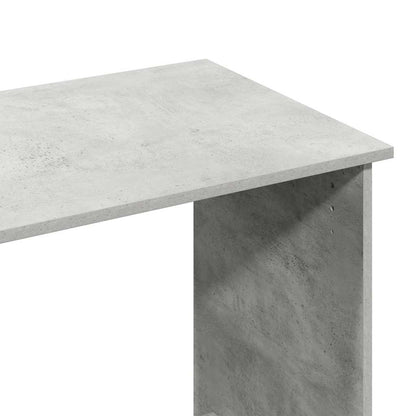 Scrivania Grigio Cemento 102x50x75 cm in Legno Multistrato - homemem39
