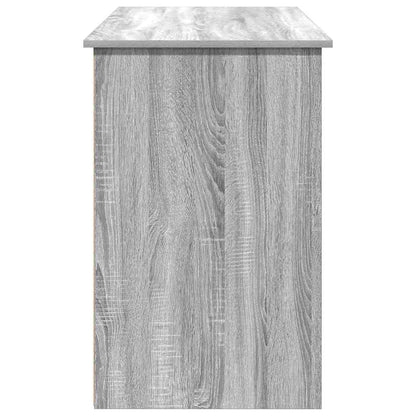Scrivania Grigio Sonoma 102x50x75 cm in Legno Multistrato | homemem39