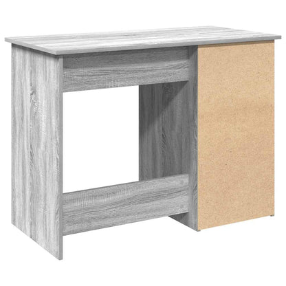 Scrivania Grigio Sonoma 102x50x75 cm in Legno Multistrato - homemem39