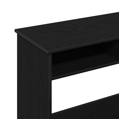 Scrivania Nera 80x40x75 cm in Legno Multistrato - homemem39