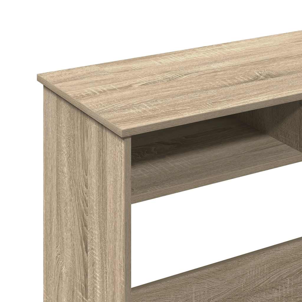 Scrivania Rovere Sonoma 80x40x75 cm in Legno Multistrato | homemem39