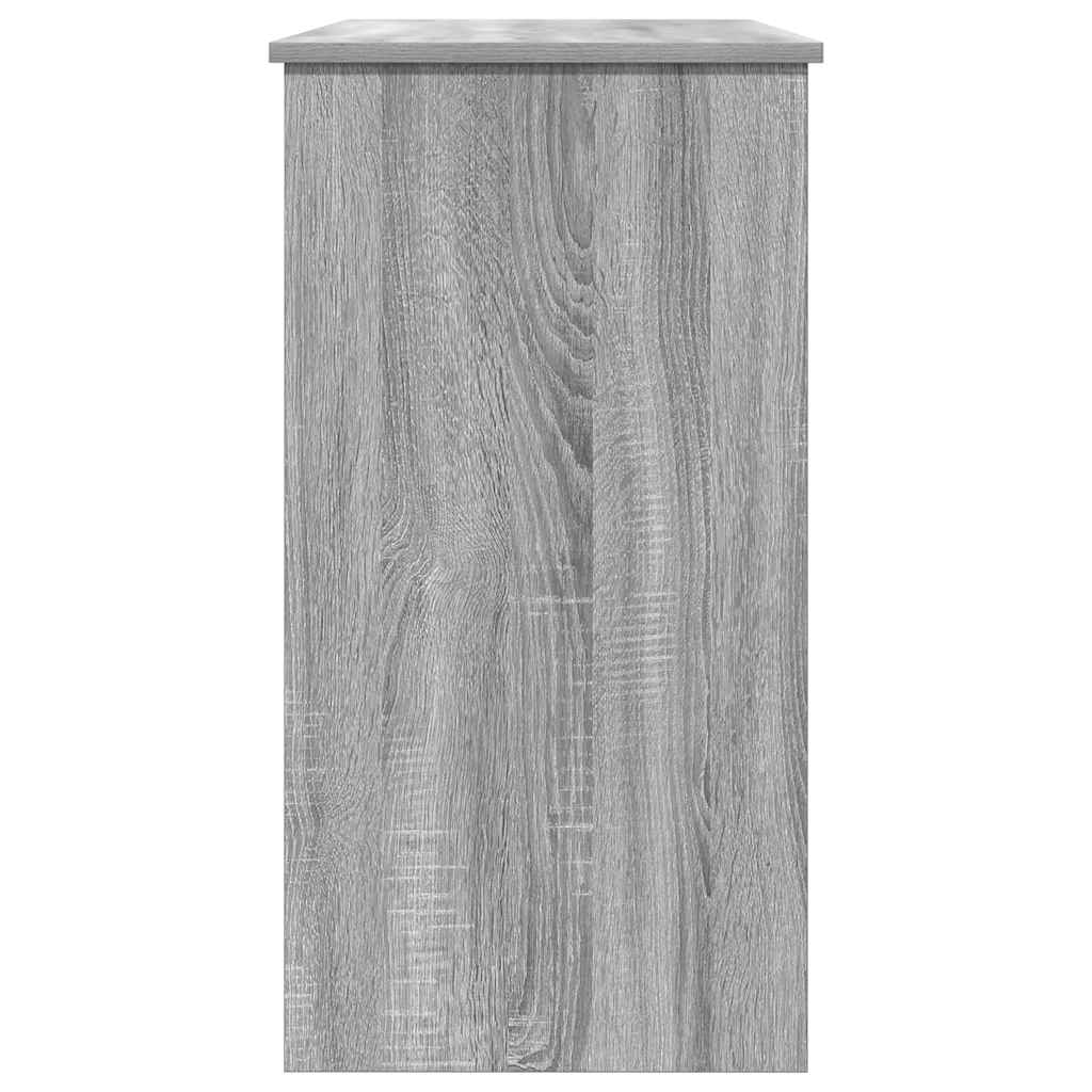 Scrivania Grigio Sonoma 80x40x75 cm in Legno Multistrato - homemem39