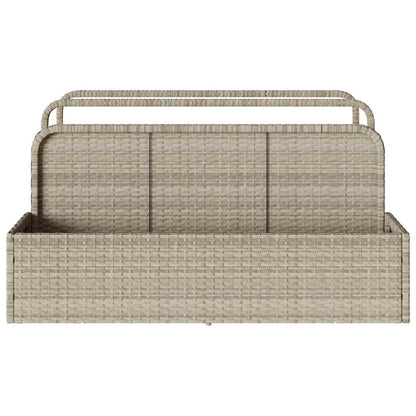 Galleggiante a Bordo Piscina Grigio Chiaro 110x100x57 cm - homemem39
