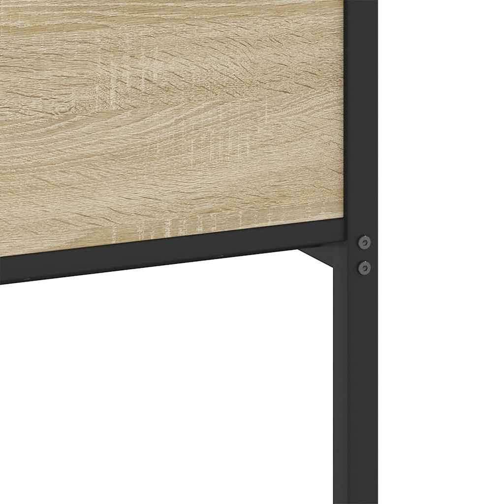 Giroletto senza Materaso in Metallo Rovere Sonoma 180x200 cm | homemem39
