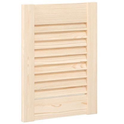 Ante con Design a Lamelle 2 pz 39,5x29,5 cm in Legno di Pino | homemem39
