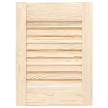Ante con Design a Lamelle 4 pz 39,5x29,5 cm in Legno di Pino
