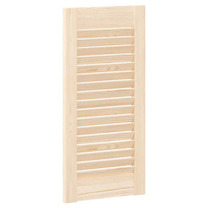 Anta con Design a Lamelle 61,5x29,5 cm in Legno di Pino