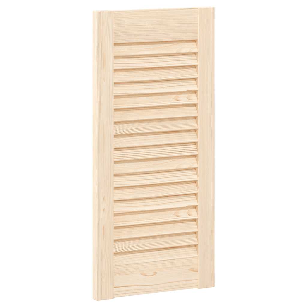 Ante con Design a Lamelle 2 pz 61,5x29,5 cm in Legno di Pino | homemem39