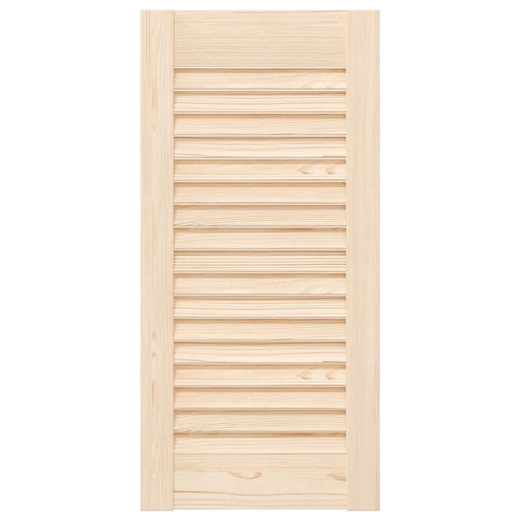 Ante con Design a Lamelle 2 pz 61,5x29,5 cm in Legno di Pino