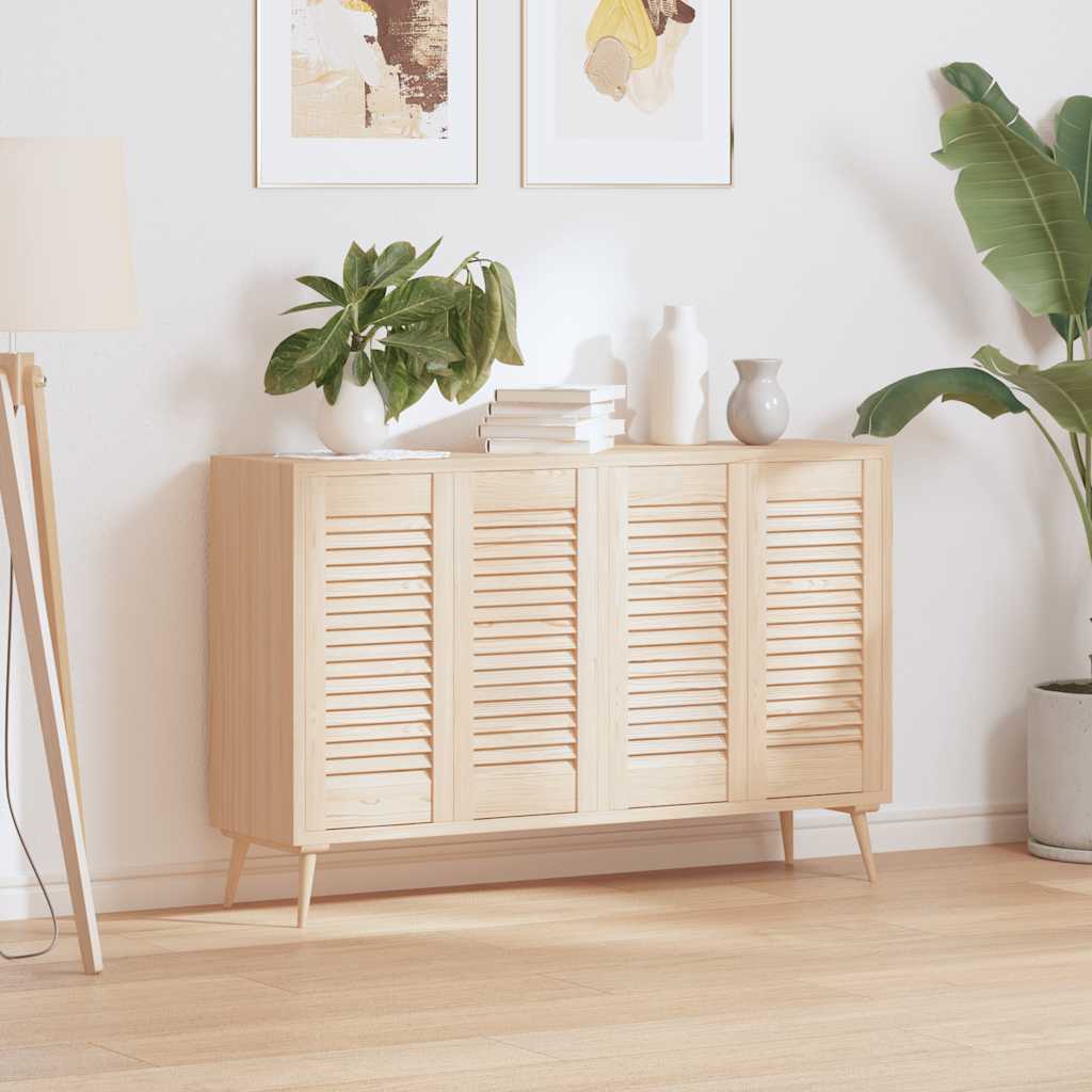 Ante con Design a Lamelle 4 pz 61,5x29,5 cm in Legno di Pino