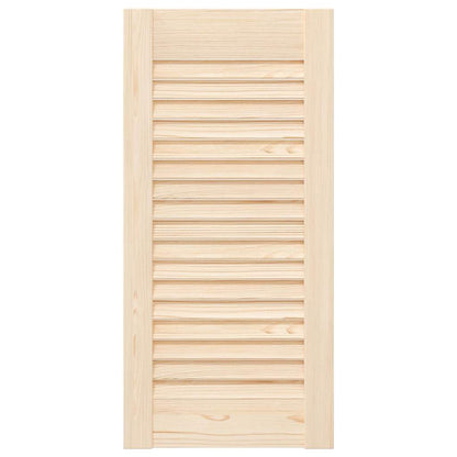 Ante con Design a Lamelle 4 pz 61,5x29,5 cm in Legno di Pino