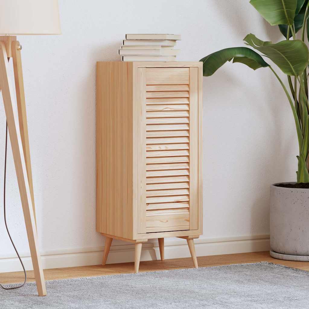 Anta con Design a Lamelle 69x29,5 cm in Legno di Pino