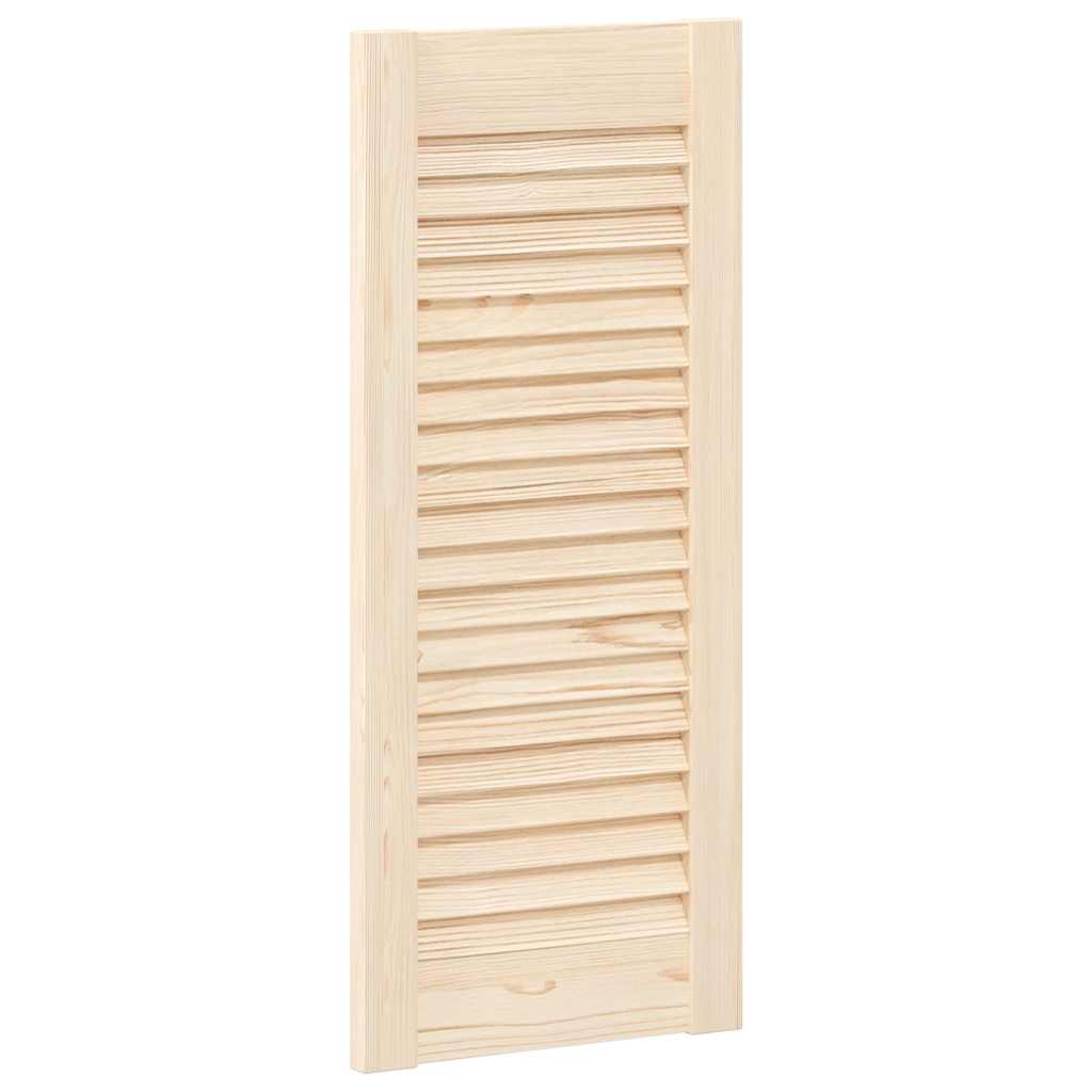 Ante con Design a Lamelle 2 pz 69x29,5 cm in Legno di Pino