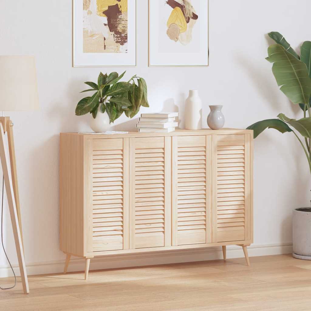 Ante con Design a Lamelle 4 pz 69x29,5 cm in Legno di Pino