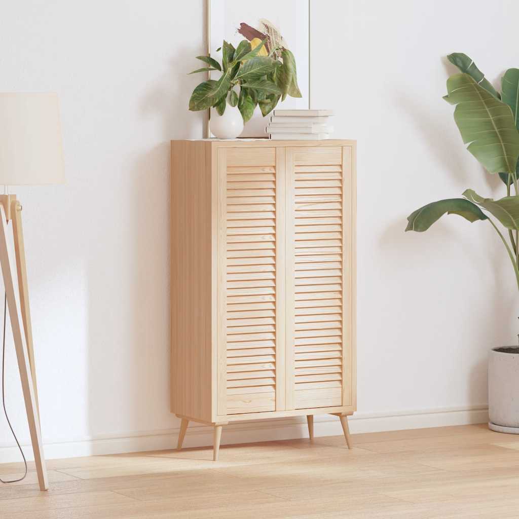 Ante con Design a Lamelle 2 pz 99x29,5 cm in Legno di Pino