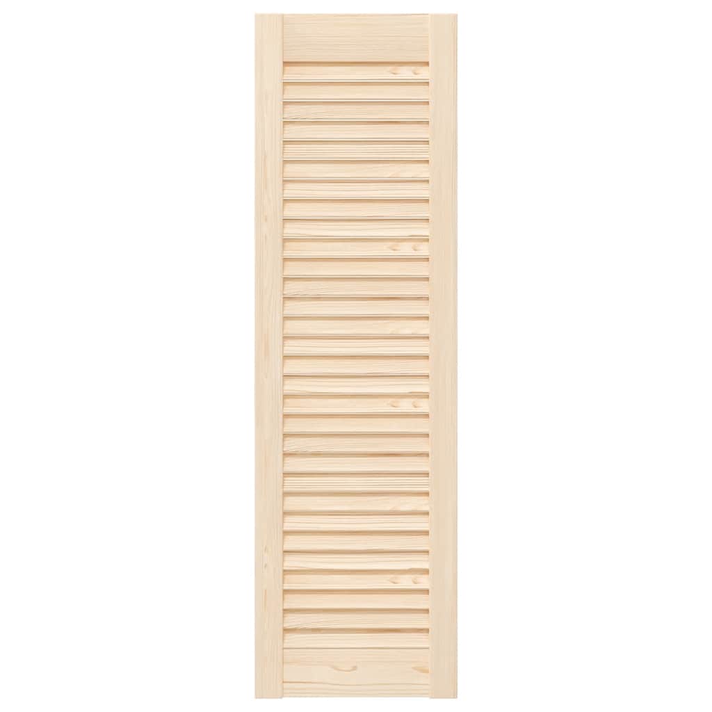 Ante con Design a Lamelle 2 pz 99x29,5 cm in Legno di Pino