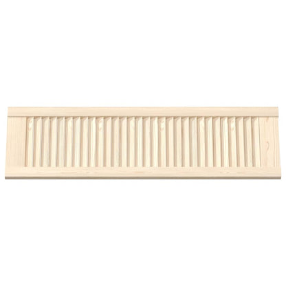 Ante con Design a Lamelle 4 pz 99x29,5 cm in Legno di Pino